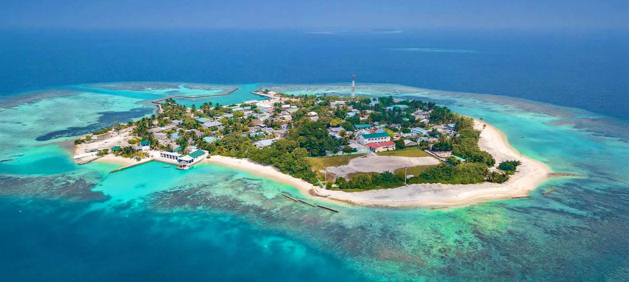 ބޮޑުފޮޅުދޫ ރަށުގެ މަތިން ނަގާފައިވާ ފޮޓޯއެއް
